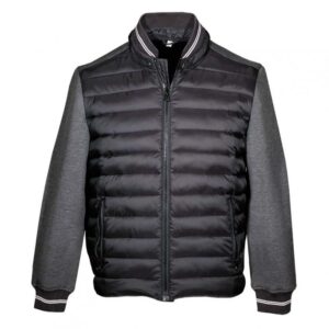 Μπουφάν nylon με φούτερ μέρη