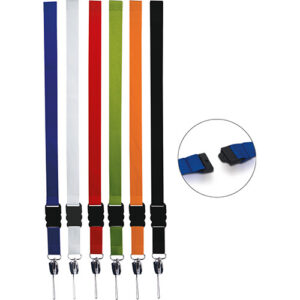 Κωδ. 1805 Κορδόνι λαιμού με κλιπ ασφαλείας.